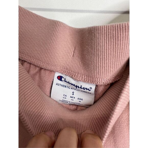 Champion Sweater‎ Womens Small Sweatshirt & Pants Pink/White - Picture 6 of 6